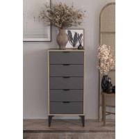 Comodă Hanah Home Arden Anthracite