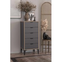 Comodă Hanah Home Arden Anthracite imaginea #2 — magazin online Desire.md