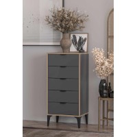 Comodă Hanah Home Arden Anthracite imaginea #4 — magazin online Desire.md