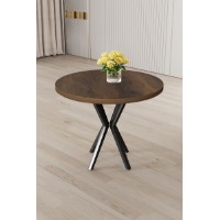 Masă pentru bucătărie Hanah Home Agnes Baroque Black