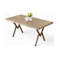 Masă pentru bucătărie Hanah Home Akort Atlantic Pine Brown imaginea #2 — magazin online Desire.md