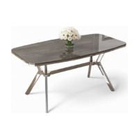 Masă pentru bucătărie Hanah Home Esla Anthracite Chrome imaginea #2 — magazin online Desire.md