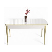 Обеденный стол Hanah Home Nira White Gold фото №2 — интернет-магазин Desire.md