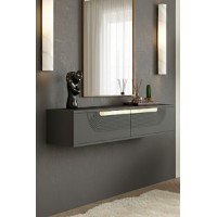 Măsuţă de toaletă Hanah Home Meyra 120 Anthracite Gold imaginea #3 — magazin online Desire.md