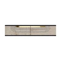 Туалетный столик Hanah Home Meyra 120 Anthracite Travertine Gold фото №5 — интернет-магазин Desire.md