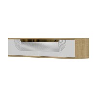 Măsuţă de toaletă Hanah Home Meyra 120 Sapphire Oak White Gold imaginea #4 — magazin online Desire.md