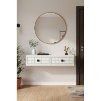 Măsuţă de toaletă Hanah Home Yuka 120 White