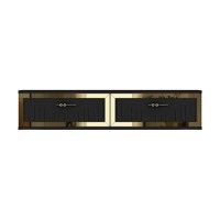 Măsuţă de toaletă Hanah Home Tuna 120 Anthracite Gold imaginea #4 — magazin online Desire.md