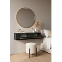 Măsuţă de toaletă Hanah Home Rany 120 Anthracite Gold imaginea #3 — magazin online Desire.md