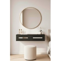 Măsuţă de toaletă Hanah Home Rany 120 Anthracite Silver imaginea #2 — magazin online Desire.md