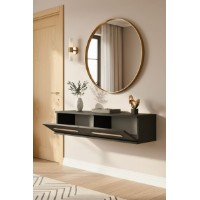 Măsuţă de toaletă Hanah Home Rany 120 Anthracite Silver imaginea #3 — magazin online Desire.md