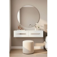 Măsuţă de toaletă Hanah Home Rany 120 White Silver imaginea #2 — magazin online Desire.md