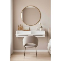 Măsuţă de toaletă Hanah Home Rany 120 White Silver imaginea #3 — magazin online Desire.md
