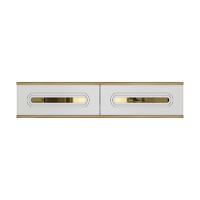 Măsuţă de toaletă Hanah Home Rany 120 Sapphire Oak White Gold imaginea #4 — magazin online Desire.md