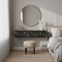 Măsuţă de toaletă Hanah Home Moka 120 Anthracite Silver imaginea #3 — magazin online Desire.md