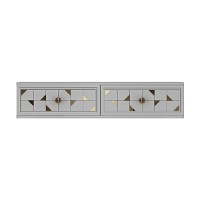 Măsuţă de toaletă Hanah Home Moka 120 White Gold imaginea #4 — magazin online Desire.md