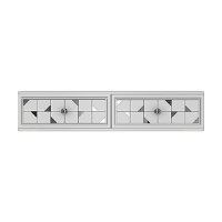 Măsuţă de toaletă Hanah Home Moka 120 White Silver imaginea #3 — magazin online Desire.md