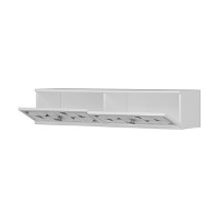 Măsuţă de toaletă Hanah Home Moka 120 White Silver imaginea #5 — magazin online Desire.md