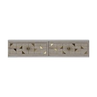 Măsuţă de toaletă Hanah Home Moka 120 White Travertine Gold imaginea #4 — magazin online Desire.md