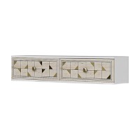 Măsuţă de toaletă Hanah Home Moka 120 White Travertine Gold imaginea #5 — magazin online Desire.md