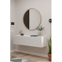 Măsuţă de toaletă Hanah Home Zeynep 120 White imaginea #2 — magazin online Desire.md