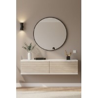 Măsuţă de toaletă Hanah Home Zeynep 120 White Travertine imaginea #3 — magazin online Desire.md