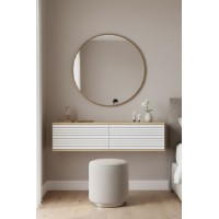 Măsuţă de toaletă Hanah Home Zeynep 120 Sapphire Oak White imaginea #2 — magazin online Desire.md
