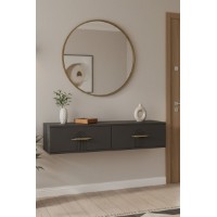 Măsuţă de toaletă Hanah Home Ida 120 Anthracite