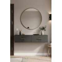 Măsuţă de toaletă Hanah Home Ida 120 Anthracite imaginea #3 — magazin online Desire.md