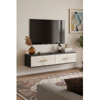 Măsuţă de toaletă Hanah Home Ida 120 Anthracite Travertine imaginea #2 — magazin online Desire.md