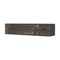 Măsuţă de toaletă Hanah Home Arex 120 Anthracite Gold imaginea #5 — magazin online Desire.md