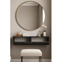 Măsuţă de toaletă Hanah Home Arex 120 Anthracite Silver imaginea #3 — magazin online Desire.md