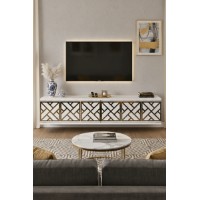 Туалетный столик Hanah Home Arex 120 White Gold фото №2 — интернет-магазин Desire.md