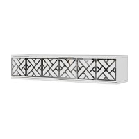 Măsuţă de toaletă Hanah Home Arex 120 White Silver imaginea #5 — magazin online Desire.md