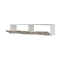 Măsuţă de toaletă Hanah Home Arex 120 White Silver Travertine imaginea #6 — magazin online Desire.md