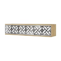Măsuţă de toaletă Hanah Home Arex 120 Sapphire Oak White Silver imaginea #5 — magazin online Desire.md