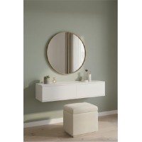 Măsuţă de toaletă Hanah Home Aplos 120 White imaginea #2 — magazin online Desire.md