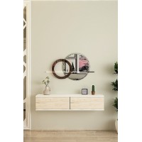 Măsuţă de toaletă Hanah Home Aplos 120 White Travertine imaginea #3 — magazin online Desire.md