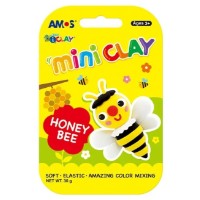 Пластилин Amos I-Clay Bee 4 Colors (ICM30-H)