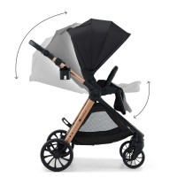 Carucior Kinderkraft 2in1 Vesto 2 Black (KSVEST02BLK2000) imaginea #9 — magazin online Desire.md