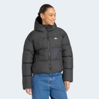 Geacă pentru dame Adidas Hooded Padded Black, s.XS