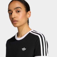 Tricou de dame Adidas 3S Slim Black/White, s.XS imaginea #4 — magazin online Desire.md