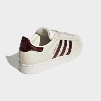 Ghete pentru dame Adidas Superstar II Off White/Maroon/Gold Metallic, s.36.5 imaginea #4 — magazin online Desire.md