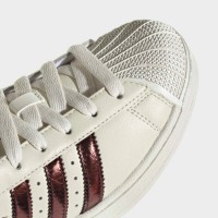 Ghete pentru dame Adidas Superstar II Off White/Maroon/Gold Metallic, s.36.5 imaginea #5 — magazin online Desire.md