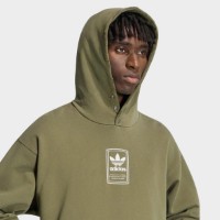 Hanorac pentru bărbați Adidas Elevated GfX Olive Strata, s.XL imaginea #4 — magazin online Desire.md