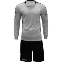 Costum sportiv pentru copii Givova Hyguana Light Grey/Black, s.XS