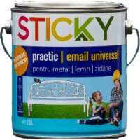 Эмаль Sticky Practic 2310127 2.5L фото №1 — интернет-магазин Desire.md