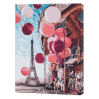 Tablou pe numere Art Gallery Econom Parisul festiv 30x40cm (EX6680)
