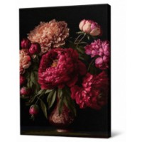 Tablou pe numere Art Gallery Econom Buchet roz 40x50cm (GX47466)