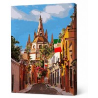 Tablou pe numere Art Gallery Econom San Miguel de Allende 40x50cm (GX33325)
